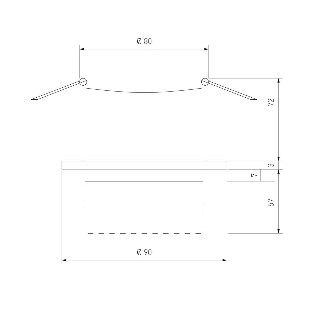 Встраиваемый светодиодный спот Elektrostandard 9917 LED 10W 4200K белый матовый a052448 1