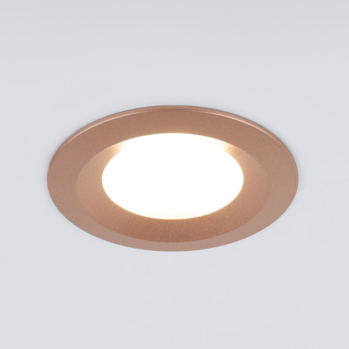 Встраиваемый светильник Elektrostandard 110 MR16 золотой a053333 3