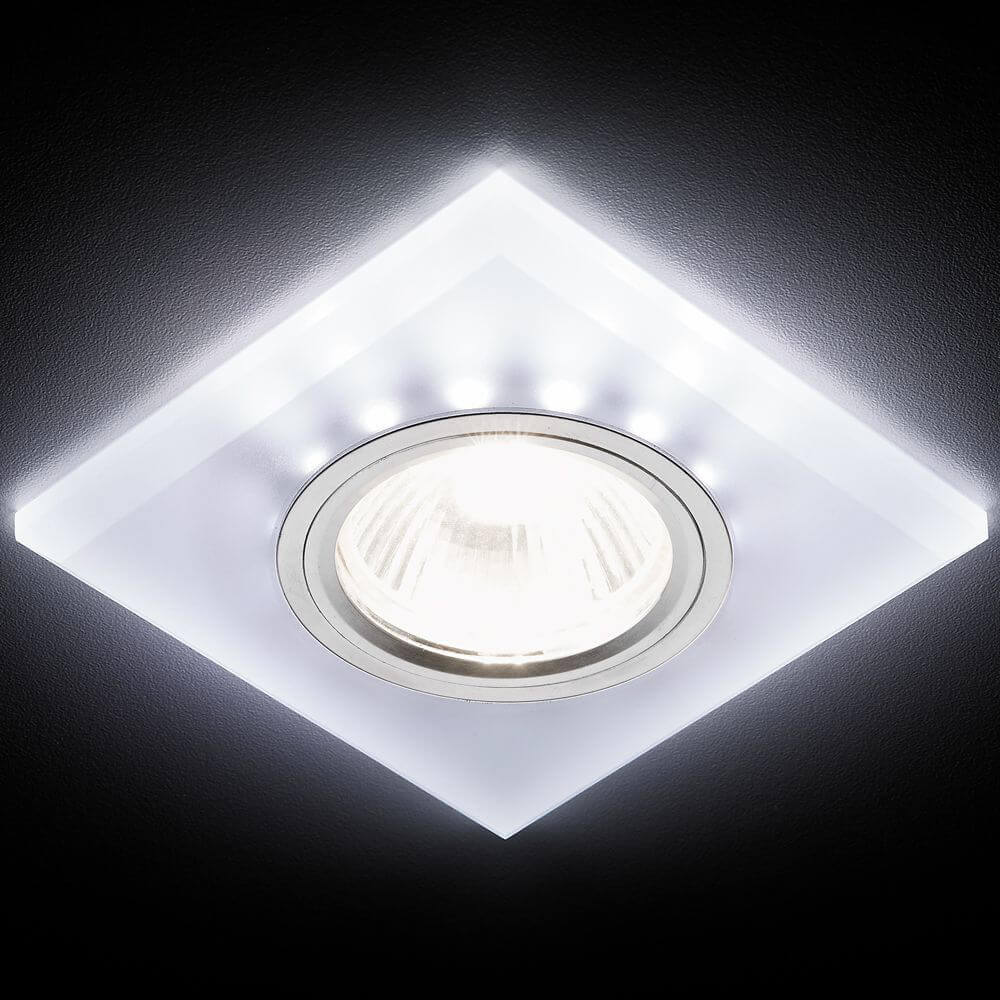Встраиваемый светодиодный светильник Ambrella light Led S215 W/CH/WH 1