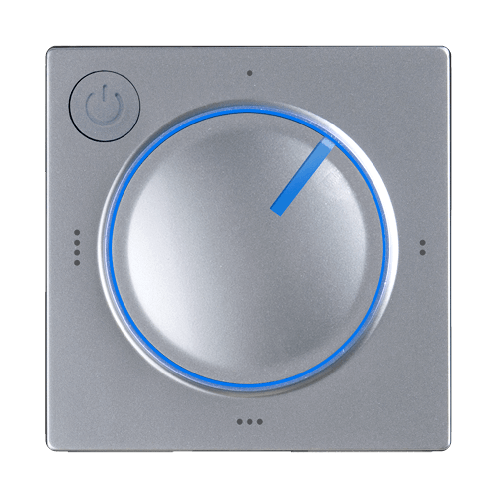 Терморегулятор Werkel электромеханический для теплого пола серебряный W1151106 4690389156021 1