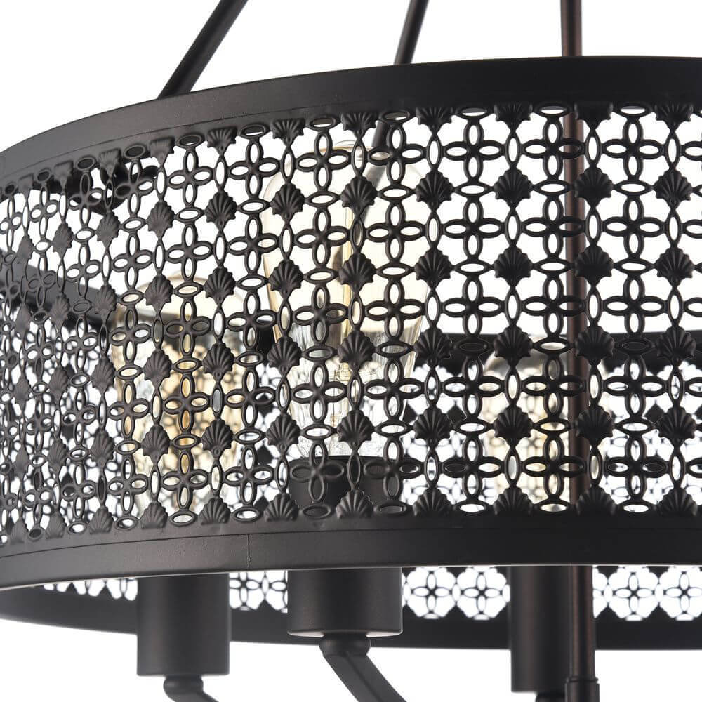 Подвесная люстра Freya Conte FR4166-PL-05C-BL 1