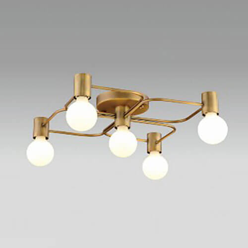 Потолочная люстра Italline Vega PL 6088/5 bronze 1