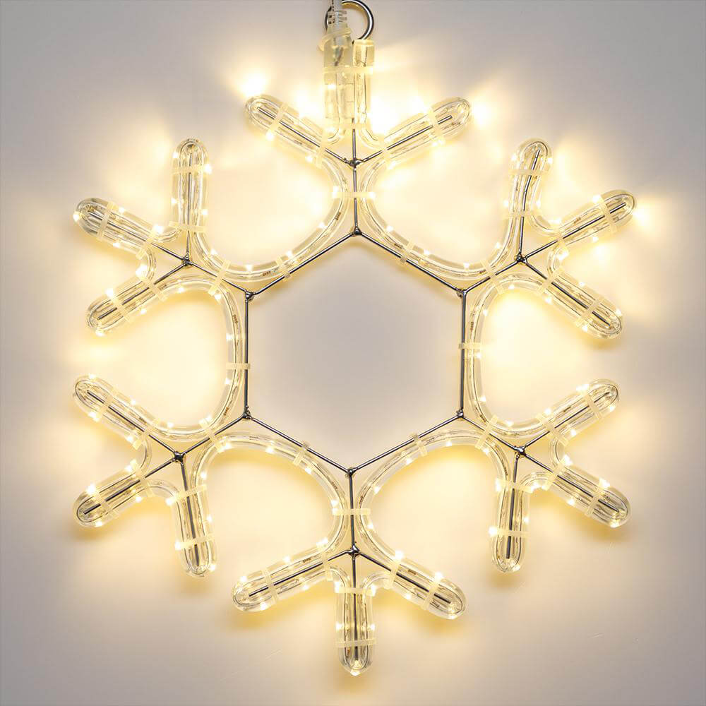 Светодиодная фигура Ardecoled Снежинка ARD-Snowflake-M7-450X375-126Led Warm 025315 3