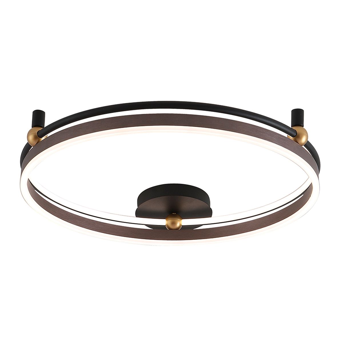 Потолочный светодиодный светильник Crystal Lux Fernando PL72W Led Coffee/Black 4