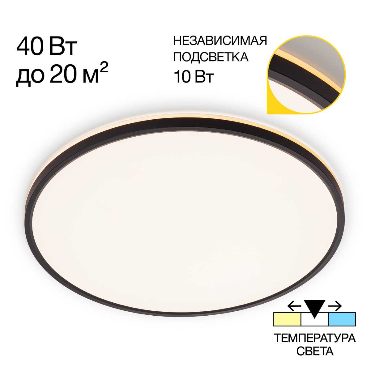 Потолочный светодиодный светильник Citilux Norma CL748501