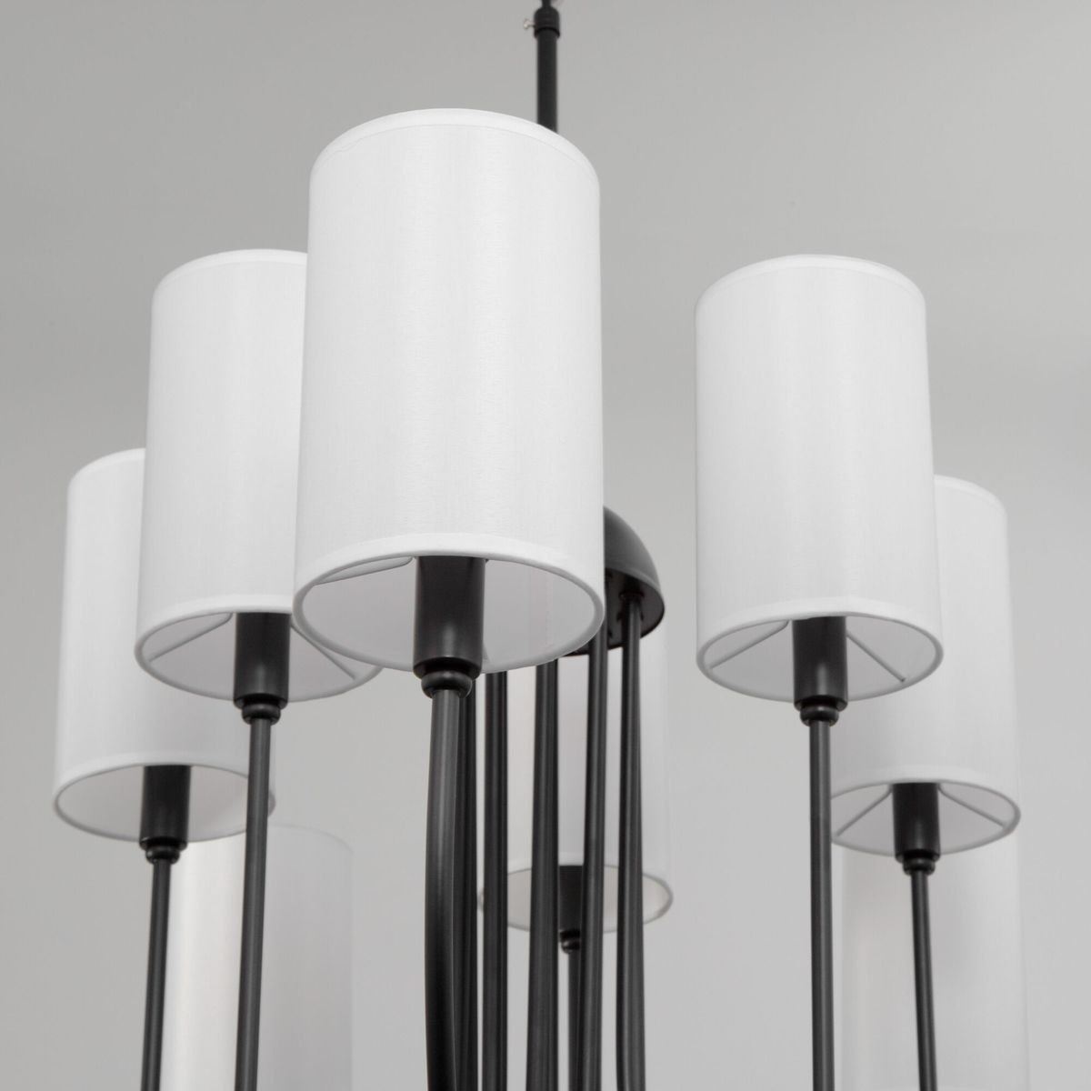 Подвесная люстра Eurosvet Abbey 60164/10 черный Smart 3