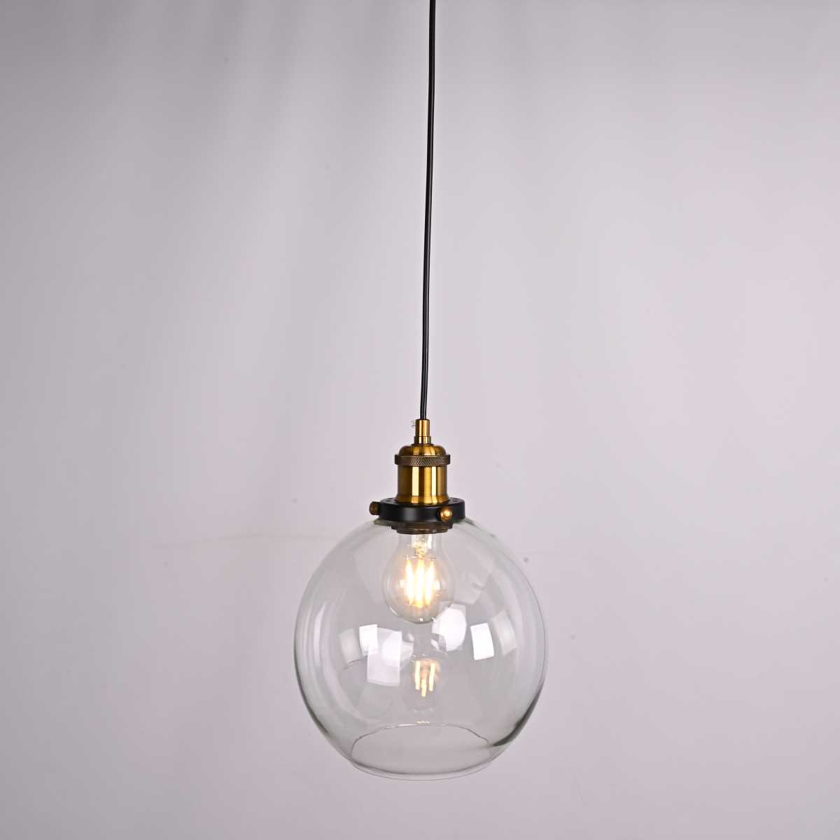 Подвесной светильник Imperium Loft Clear Glass Sphere Cloche 191634-22 4