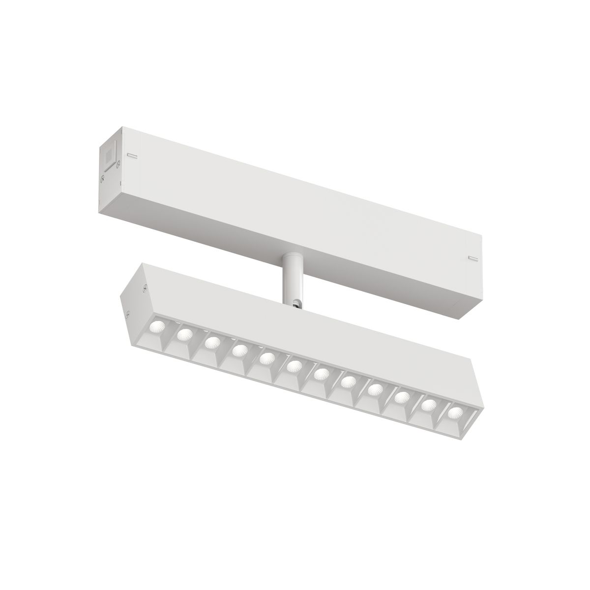 Трековый светодиодный светильник Denkirs Smart Grill DK8006-WH 2