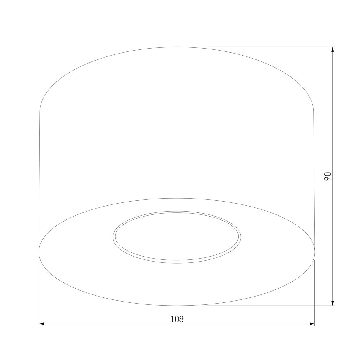 Потолочный светильник TK Lighting 3236 Orion Black 1