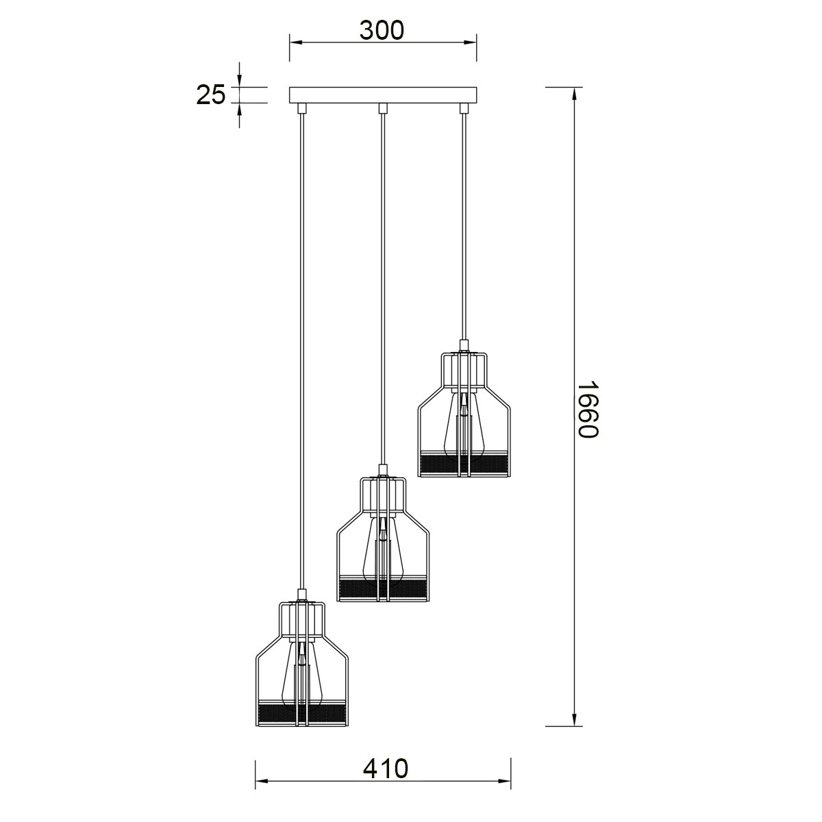 Подвесной светильник Vele Luce Abbis VL6262P03 4