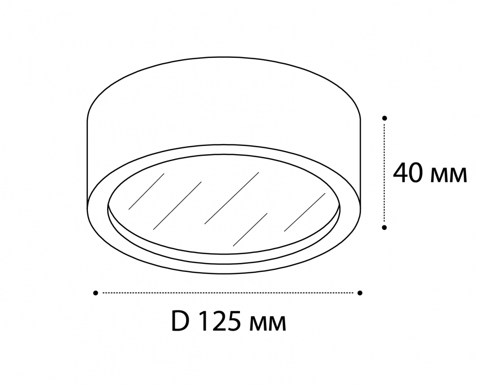 Потолочный светодиодный светильник Italline M04-525-125 black 4000K 1