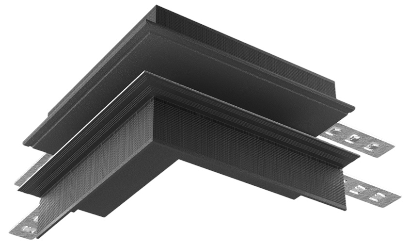 Соединительный крепёж Hesby Lighting ElDeko для встраиваемого шинопровода, серебристый, 2 шт HSBL_0065 1