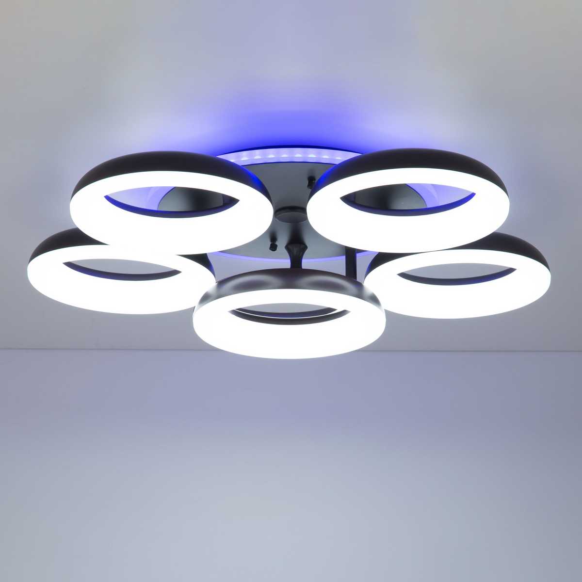 Потолочная светодиодная люстра Citilux Паркер Смарт CL225A165E 5