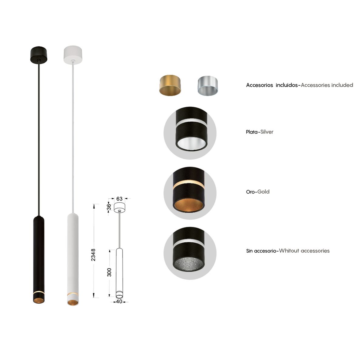 Подвесной светильник Mantra Split 8877 4