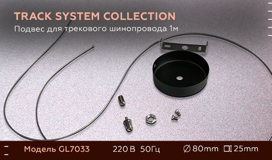 Подвес Ambrella light Track System GL7033 изображение 2 Подвес Ambrella light Track System GL7033 Фото № 2