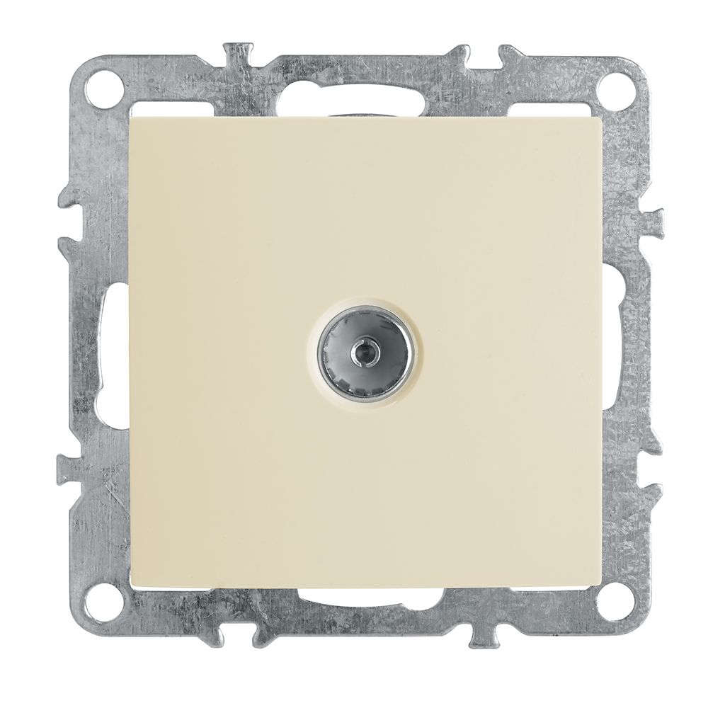 ТВ-розетка Feron Stekker Эрна слоновая кость PST00-9108-02 39326