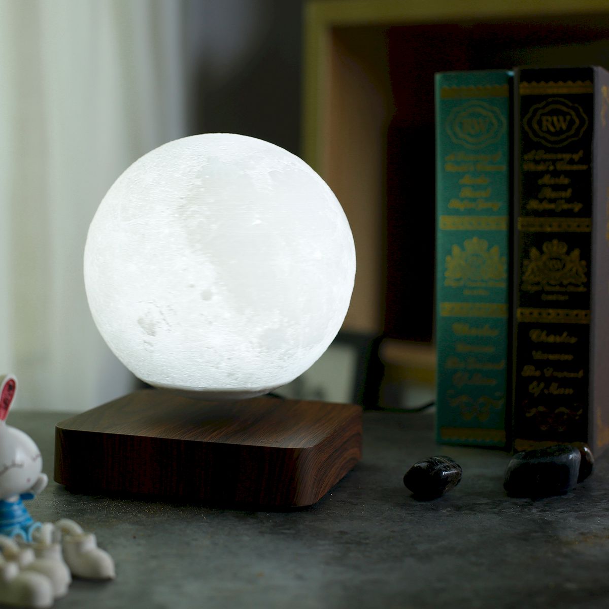 Настольная лампа Gauss 3D Луна LV001 3