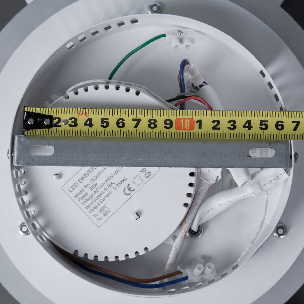 Потолочная светодиодная люстра Citilux Сезар Смарт CL233A170E 3