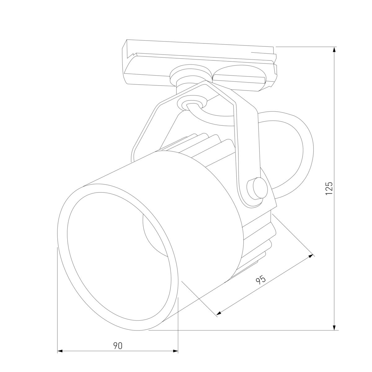 Трековый светодиодный светильник TK Lighting 4145 Tracer 1