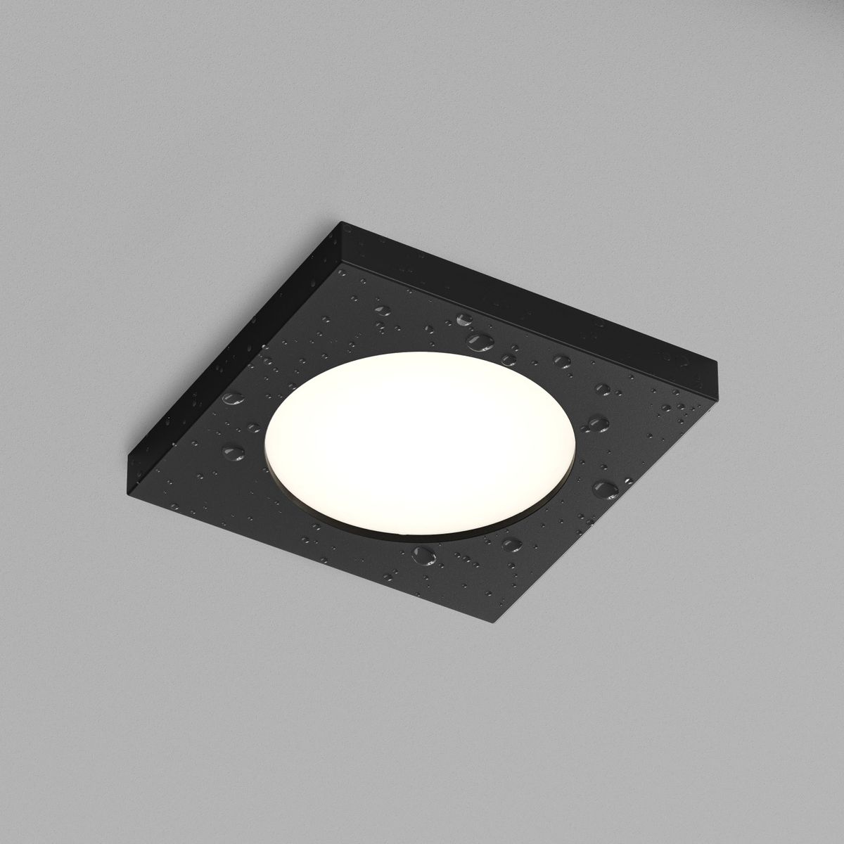 Встраиваемый светильник Denkirs Enkel DK3015-BK 3