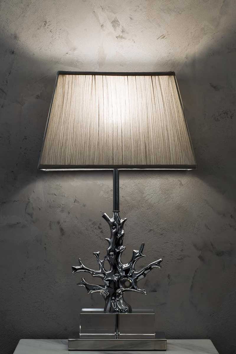 Настольная лампа Garda Decor Silver Coral K2BT-1004 1