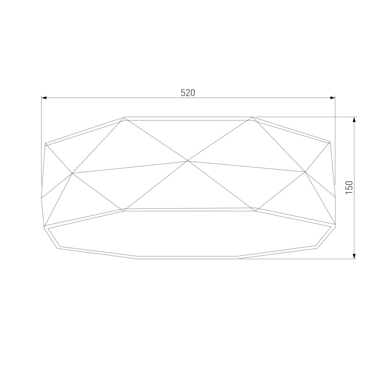 Потолочный светильник TK Lighting 1567 Kantoor 1