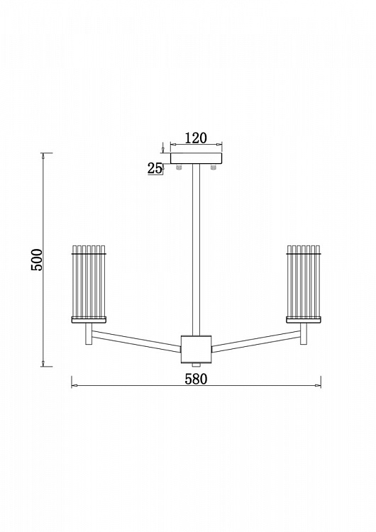 Подвесная люстра Freya Manisa FR5036PL-05N 1