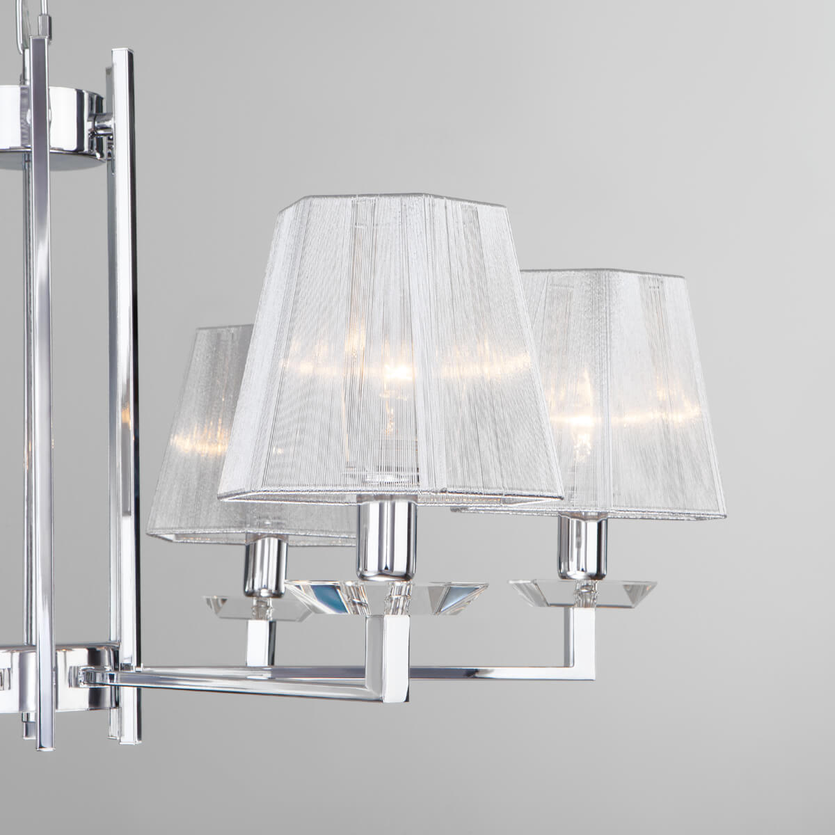 Подвесная люстра Eurosvet Alegria 60125/6 хром Smart 1