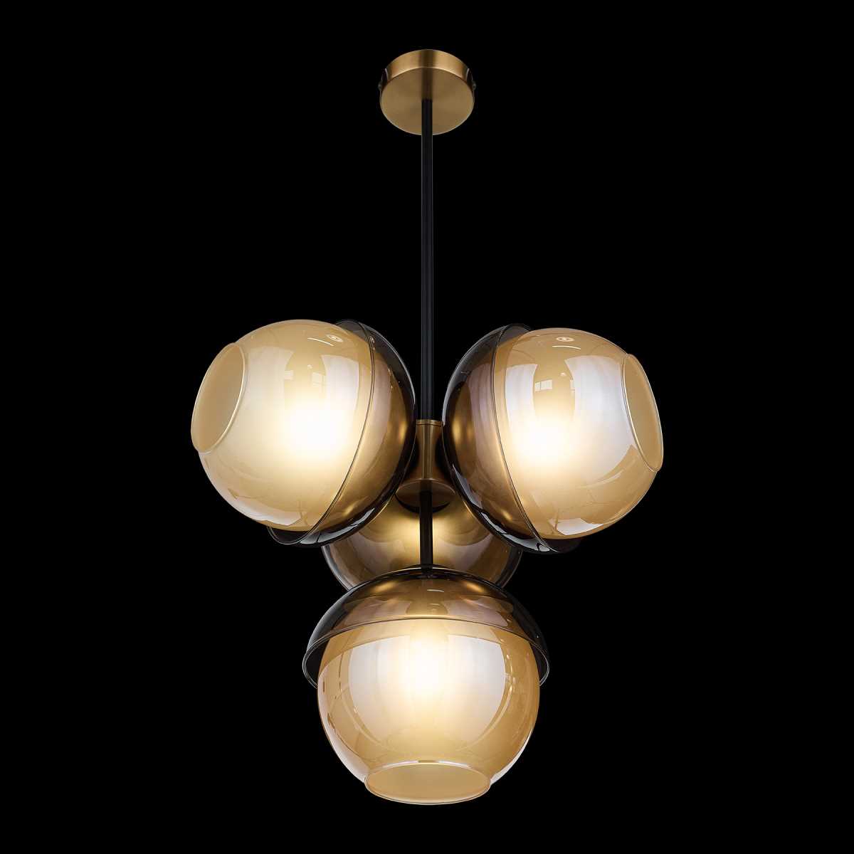 Потолочная люстра 33 ИДЕИ CHN800L.04.17BL.ASB-M14AM 1