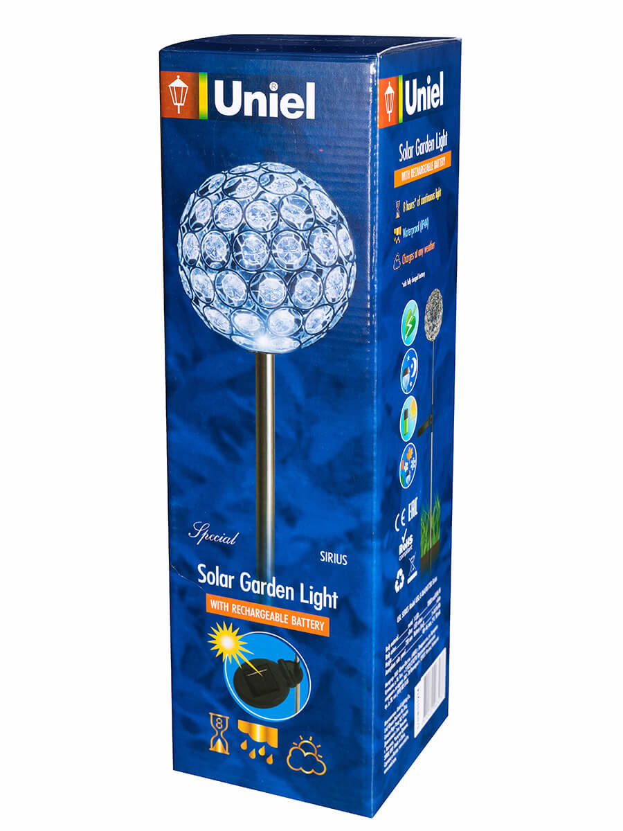 Светильник на солнечных батареях Uniel USL-S-064/MT730 Sirius 08964 3