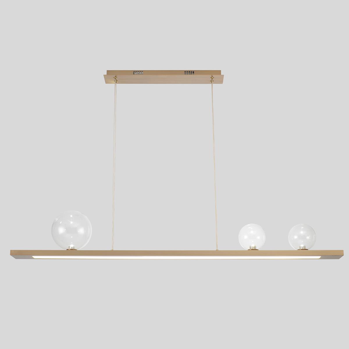 Подвесной светильник Crystal Lux AHORA SP1 L1200 BRASS 3