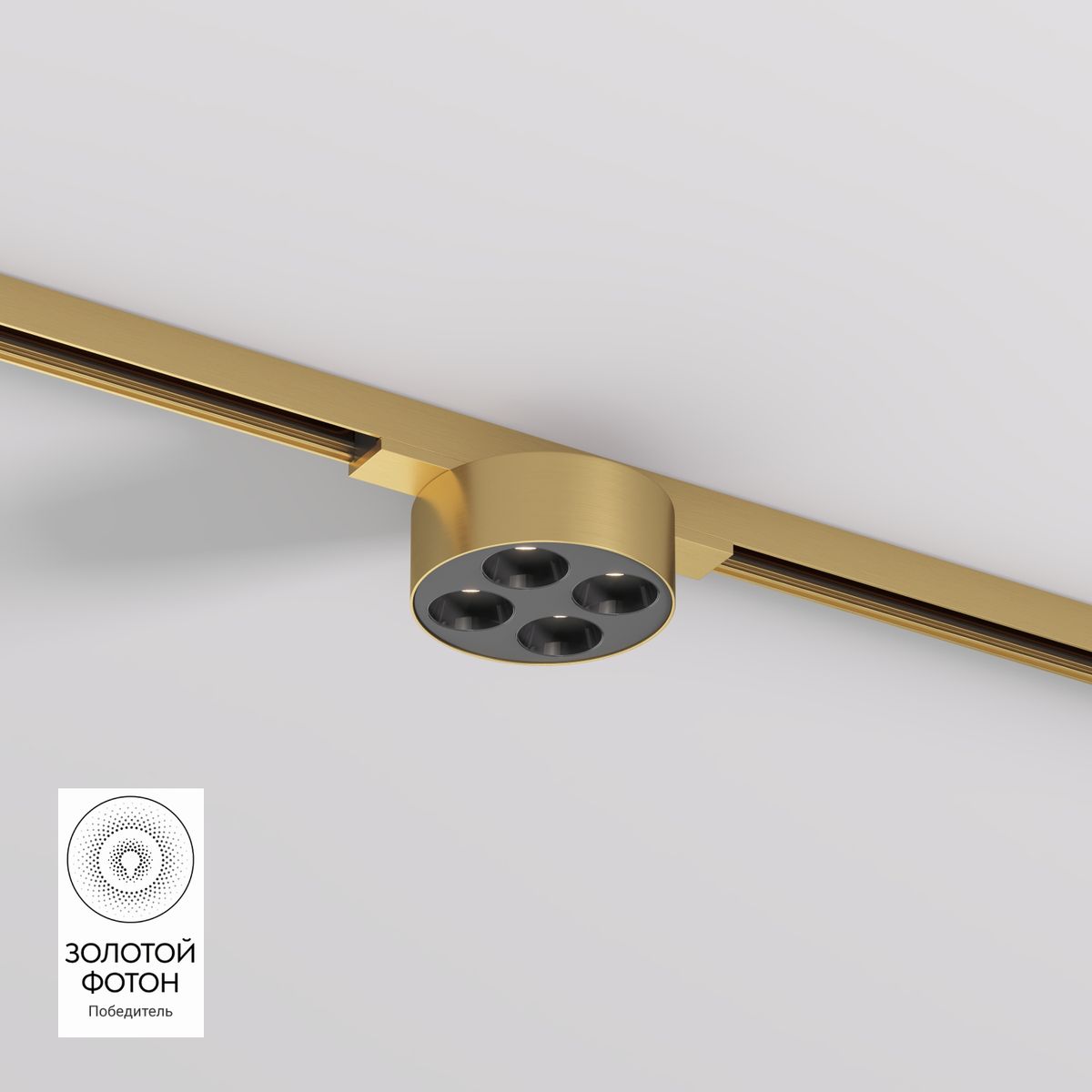 Трековый светодиодный светильник Denkirs Shine Grill DK5772-SB