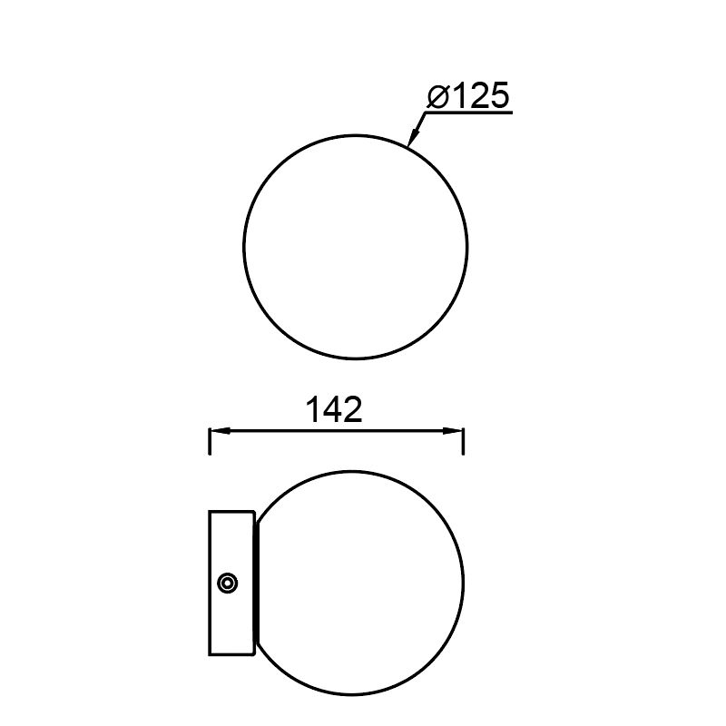 Настенный светодиодный светильник Mantra Puebla 8889 1