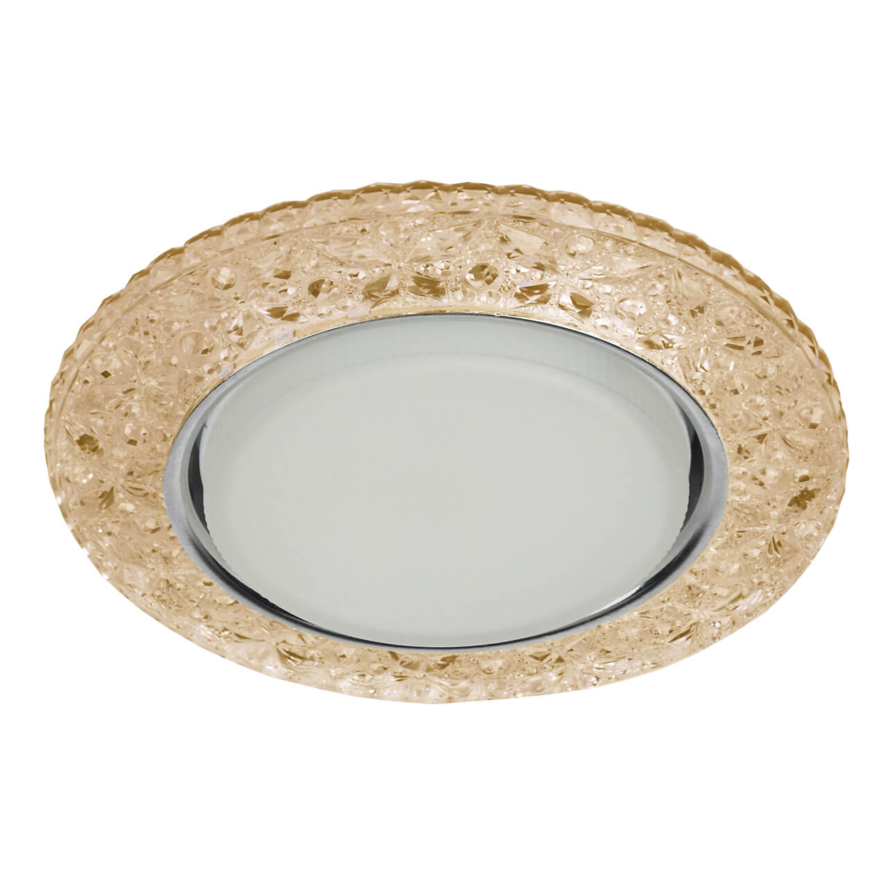 Встраиваемый светильник ЭРА LED с подсветкой DK LD25 CHP/WH Б0029636