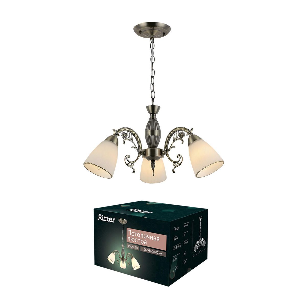 Подвесная люстра Ritter Firenze 52547 9 1