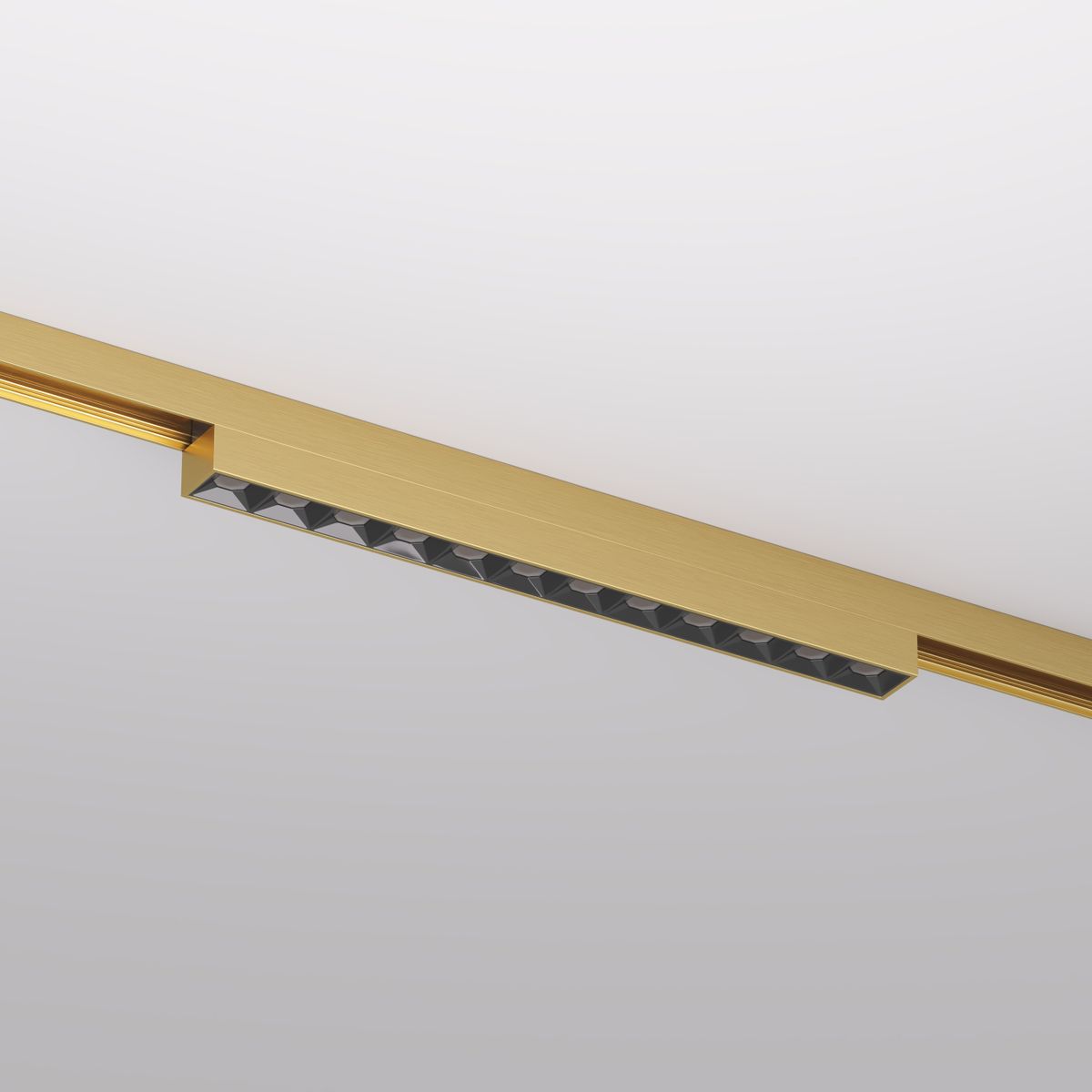 Трековый светодиодный светильник Denkirs Shine Grill DK5771-SB 1