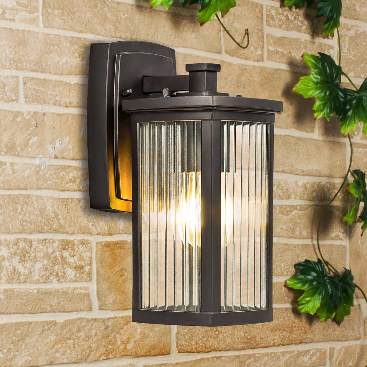 Уличный настенный светильник Elektrostandard Lame D кофе GL 1006D a047202 1