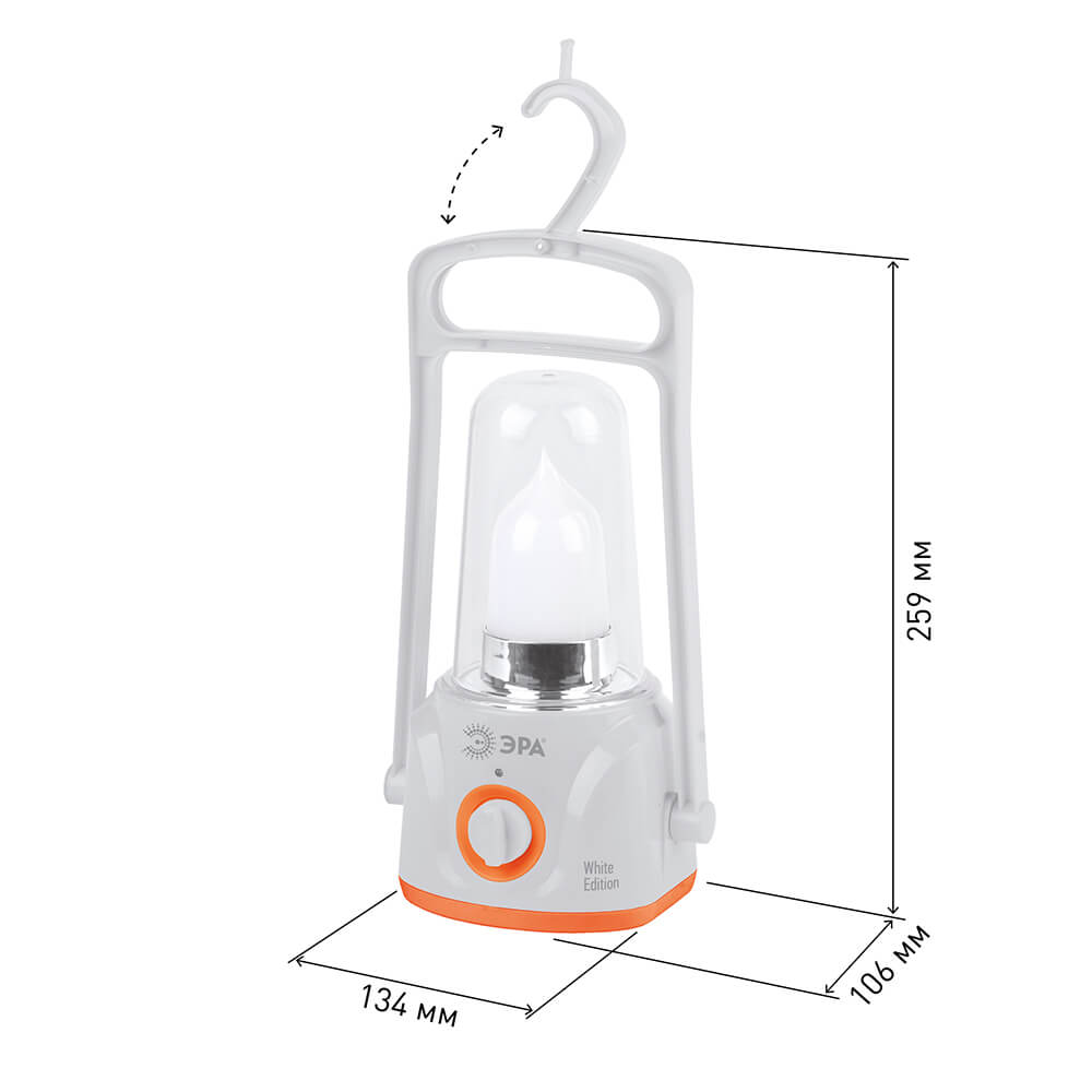 Кемпинговый светодиодный фонарь ЭРА аккумуляторный 175 лм KA40SU Б0026986 2
