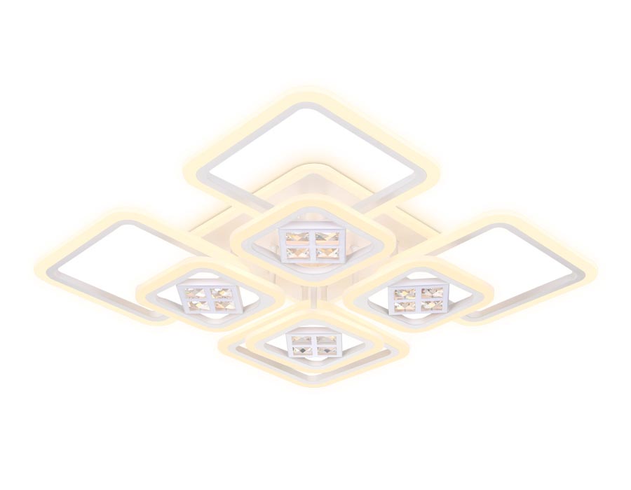 Потолочная светодиодная люстра Ambrella light Ice FA289 1