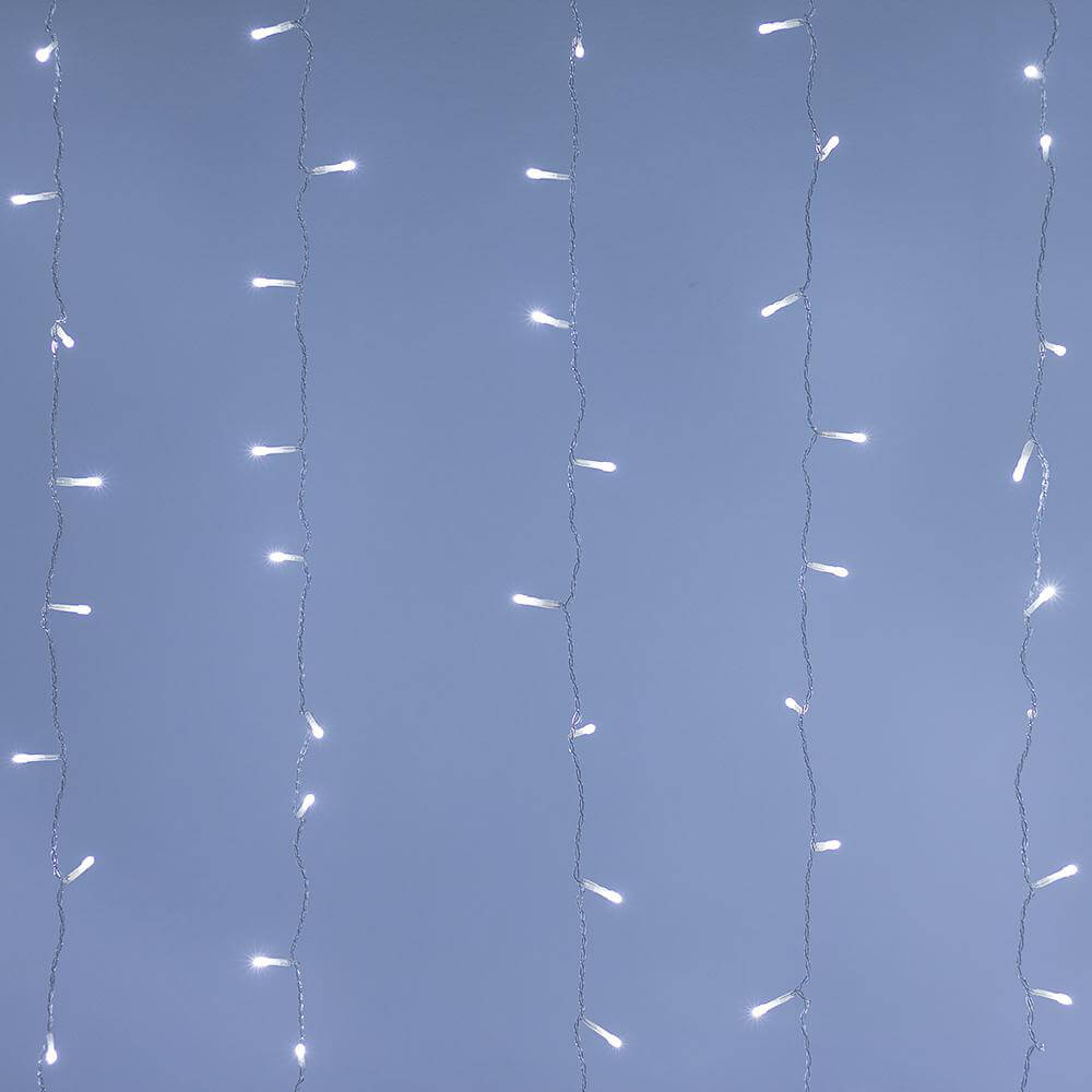 Светодиодная гирлянда Ardecoled занавес 230V белый ARD-Curtain-Home-2000X2500-Clear-300Led White 024834 1