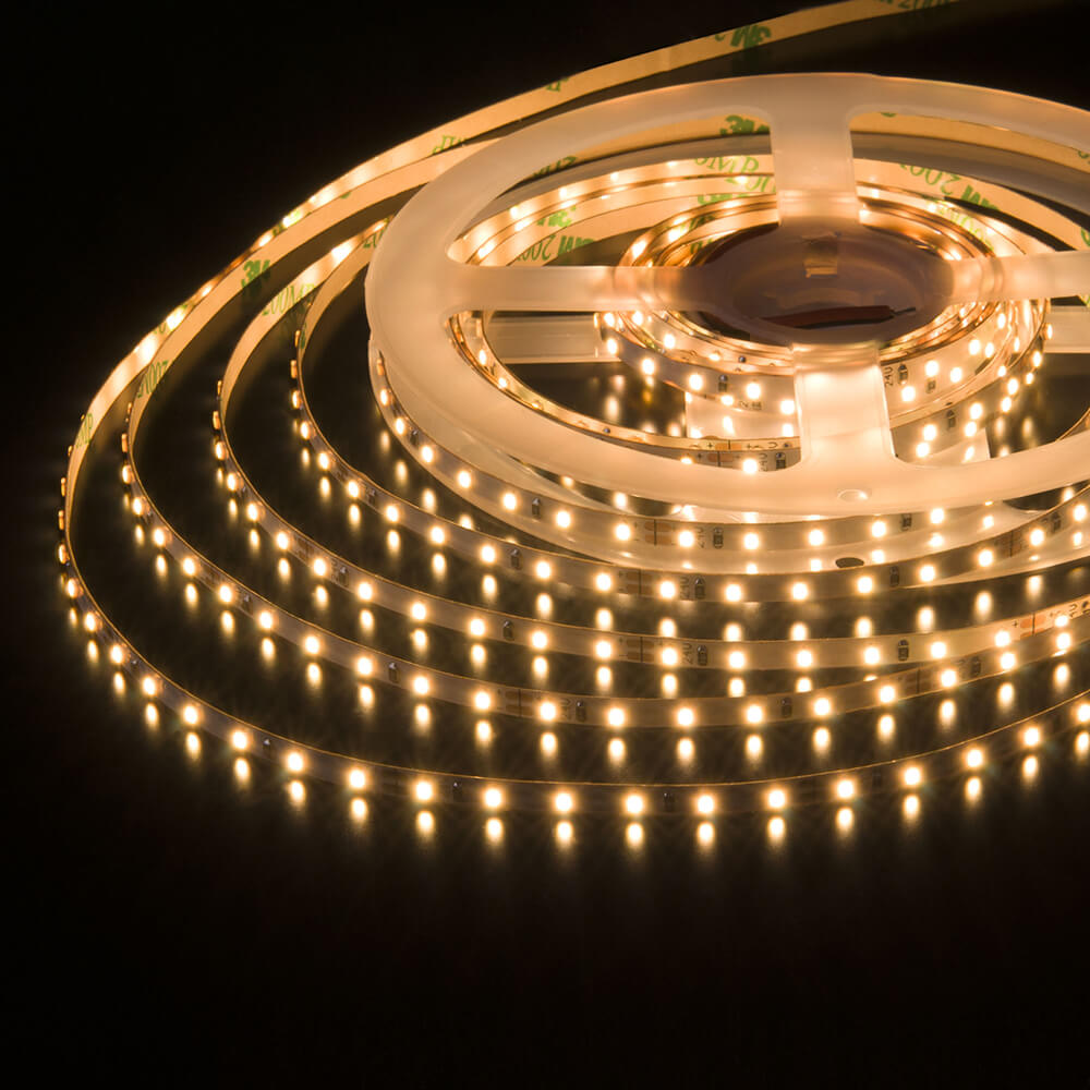 Светодиодная лента Elektrostandard 8W/m 120LED/m теплый белый 5M a056425 2