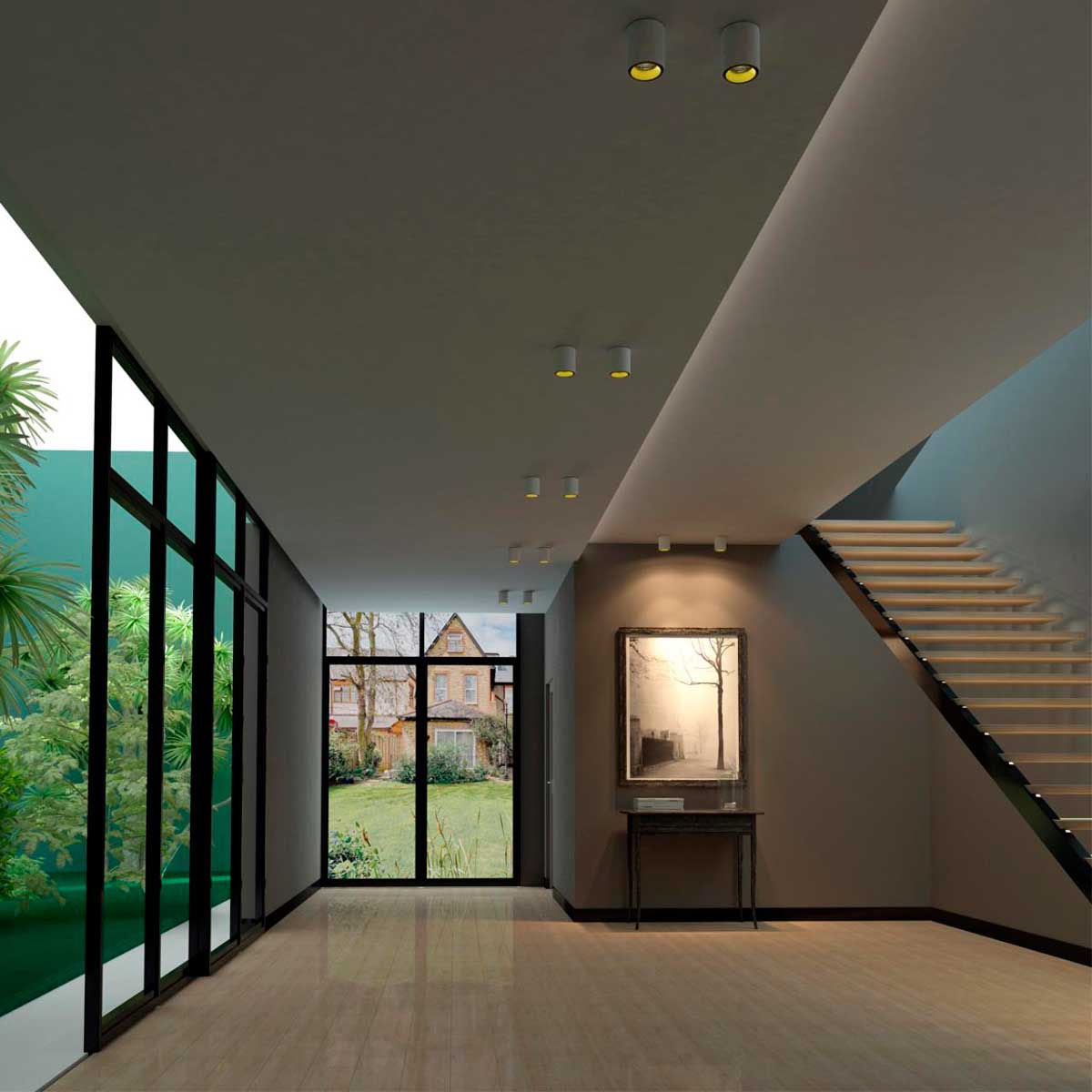 Потолочный светодиодный светильник Novotech Over Recte 358486 1