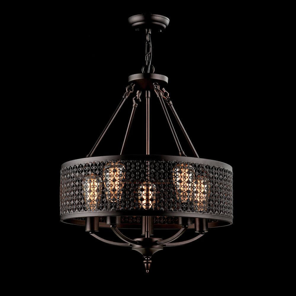 Подвесная люстра Freya Conte FR4166-PL-05C-BL 3