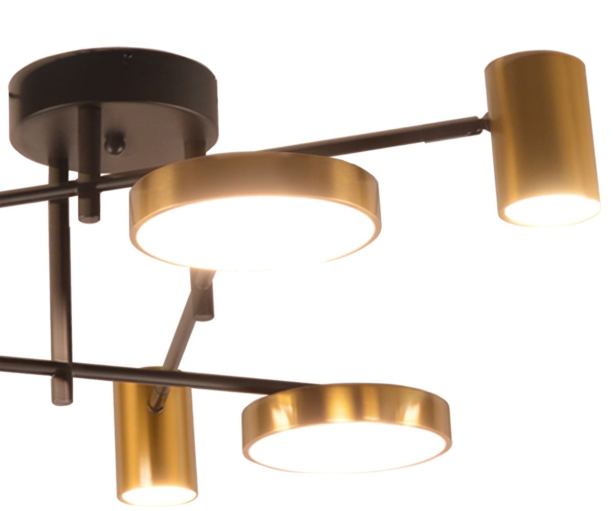 Потолочная светодиодная люстра Kink Light Рапис 07645-6D,19(20) 1