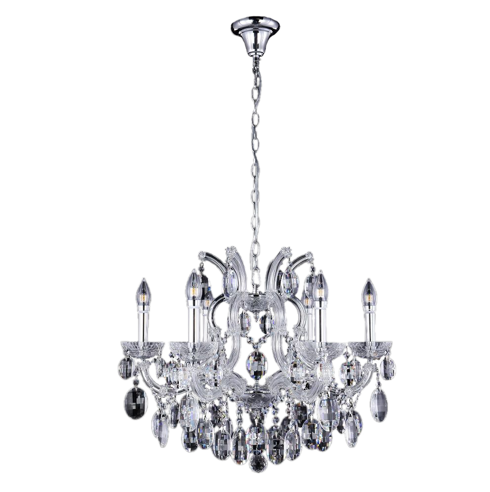 Подвесная люстра Crystal Lux Hollywood SP6 Chrome 3