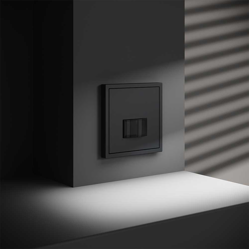 Датчик движения встраиваемый Voltum S70, (графит) VLS070507 2