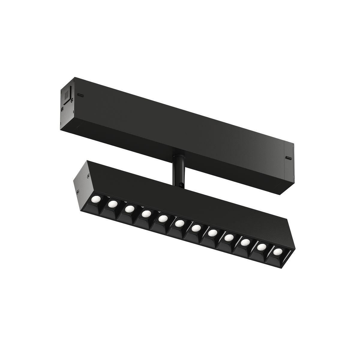 Трековый светодиодный светильник Denkirs Smart Grill DK8006-BK 2