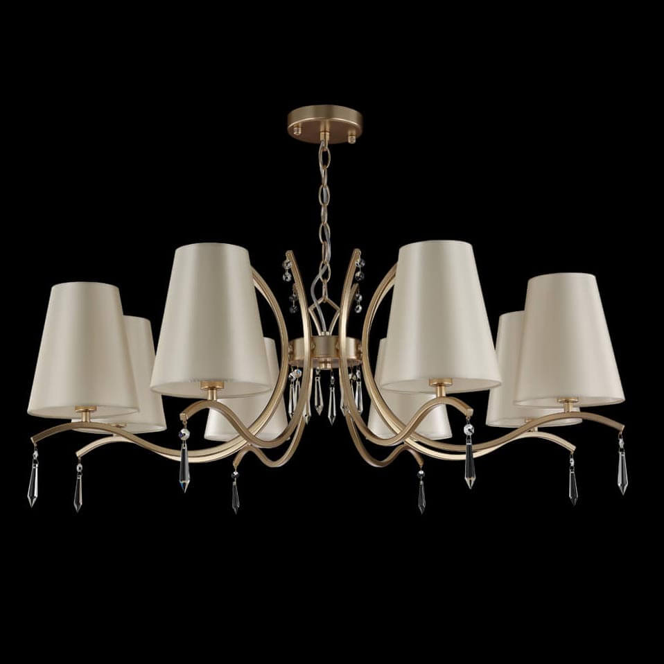 Подвесная люстра Crystal Lux Renata SP8 Gold 3