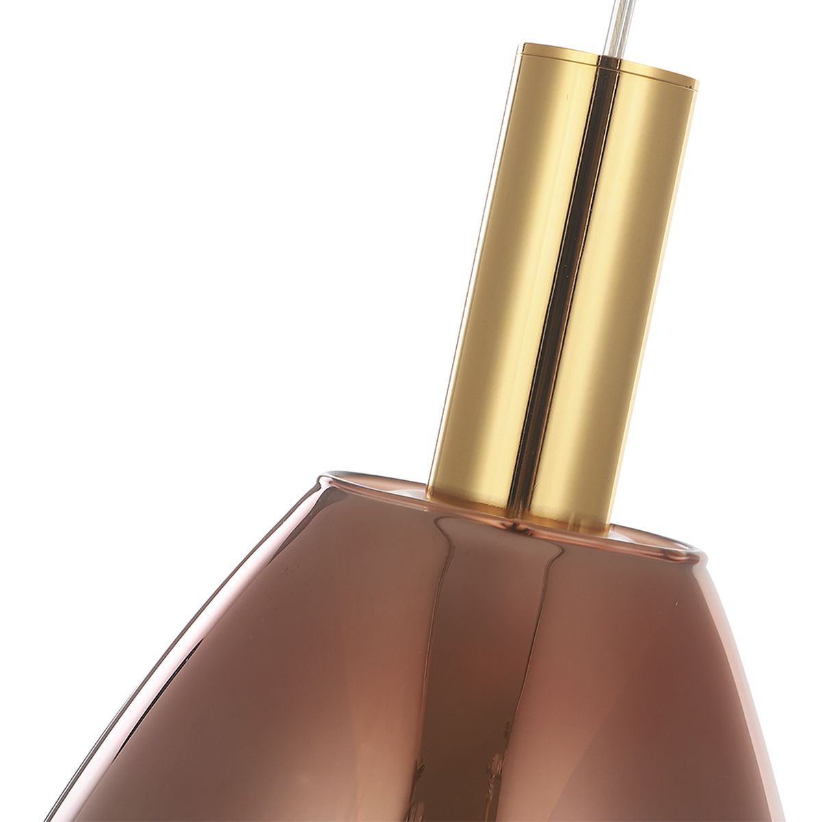 Подвесной светодиодный светильник Crystal Lux Gaudi SP4W Led Copper 3