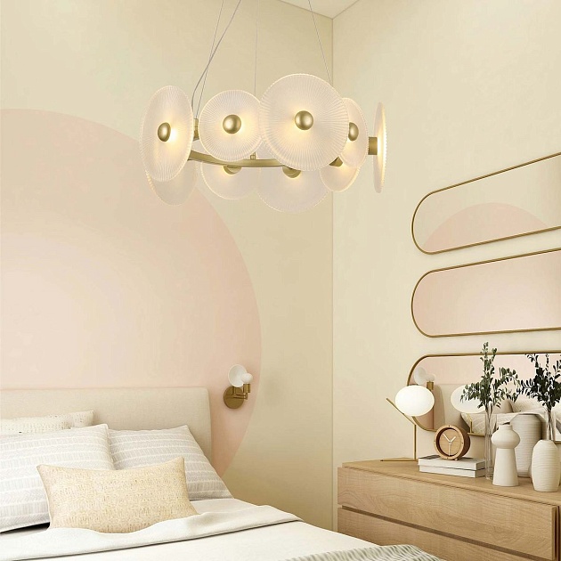 Подвесная светодиодная люстра F-Promo Arctium 4605-8P изображение 6 Подвесная светодиодная люстра F-Promo Arctium 4605-8P Фото № 6